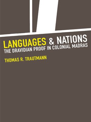 cover image of Languages and Nations